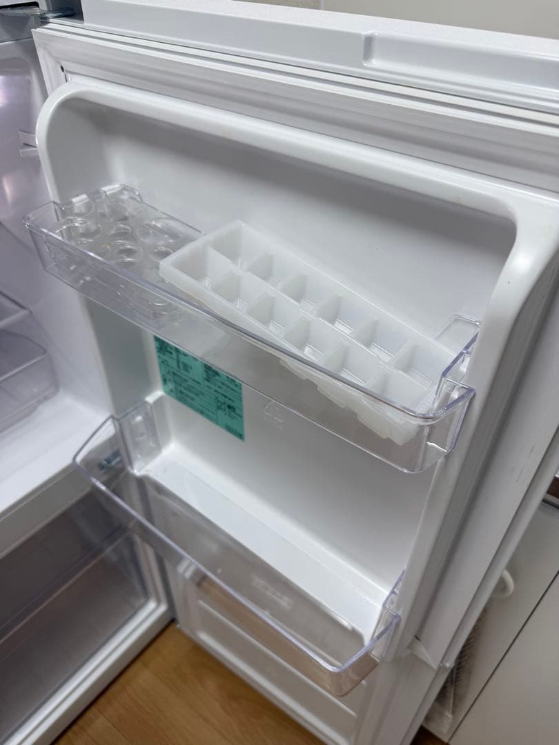 ホワイト冷蔵庫 上下二段式