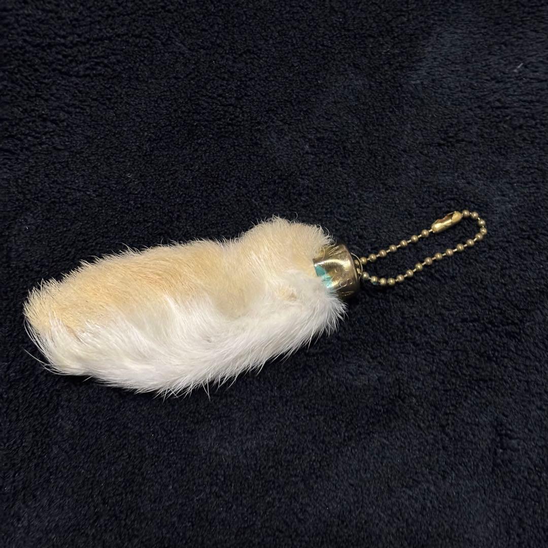 ヴィンテージ ラビットフット キーチェーン　ラッキーチャーム　USA