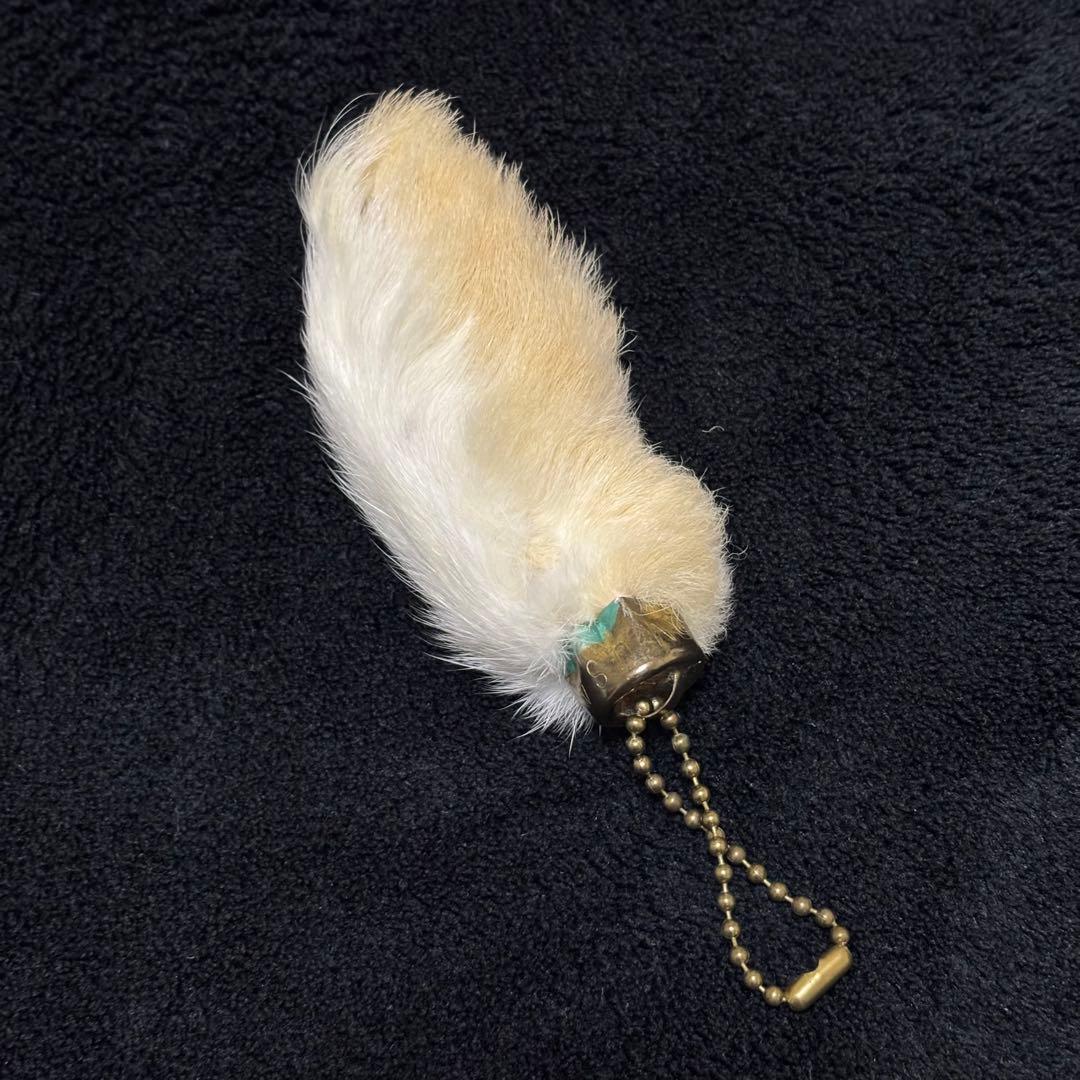 ヴィンテージ ラビットフット キーチェーン　ラッキーチャーム　USA