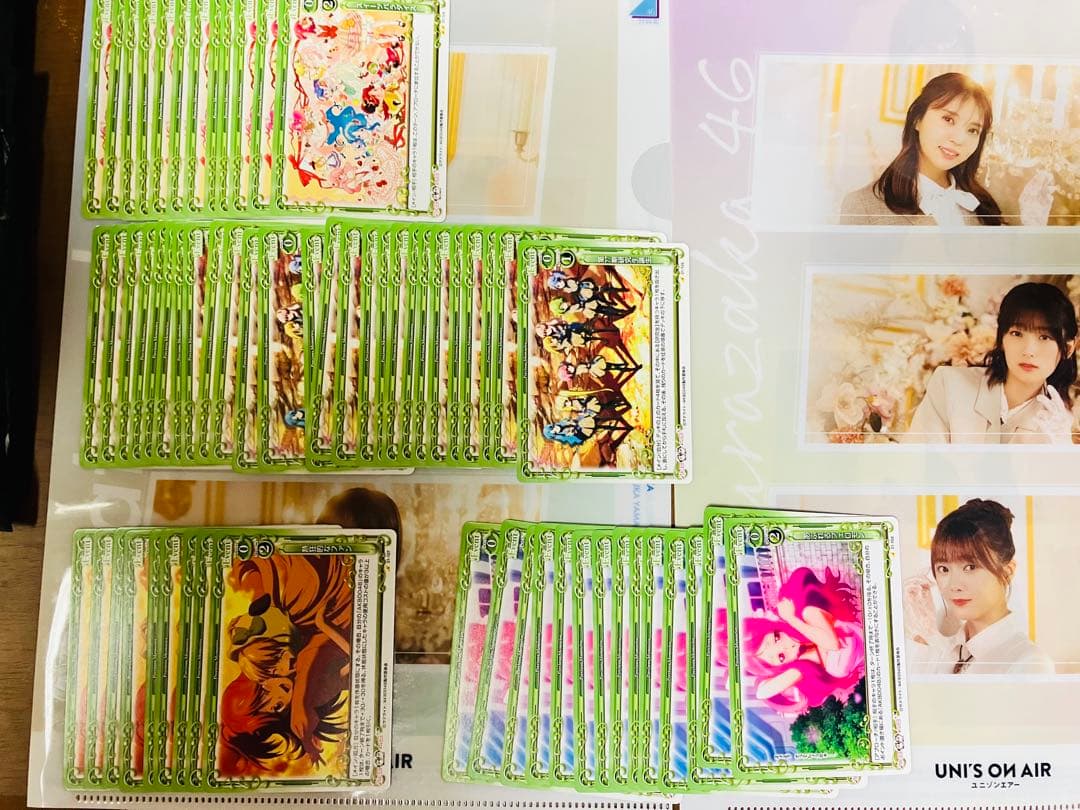 【分売不可】AKB0048 プレメモ　一番くじ　キャラメタルタグ　色別セット緑