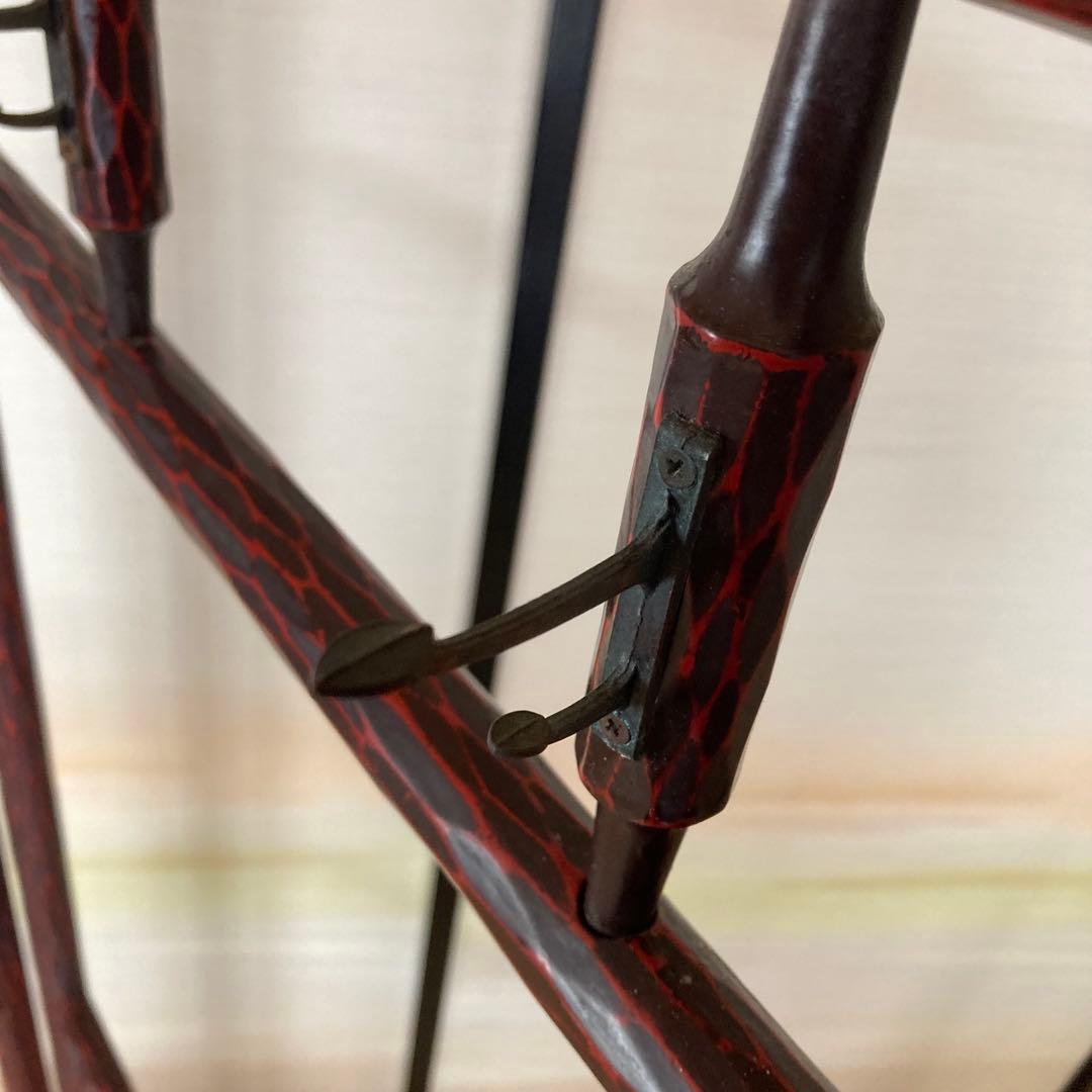 鎌倉彫 衣桁 衣紋掛け 着物掛け・洋服掛け レトロ家具 和風インテリア