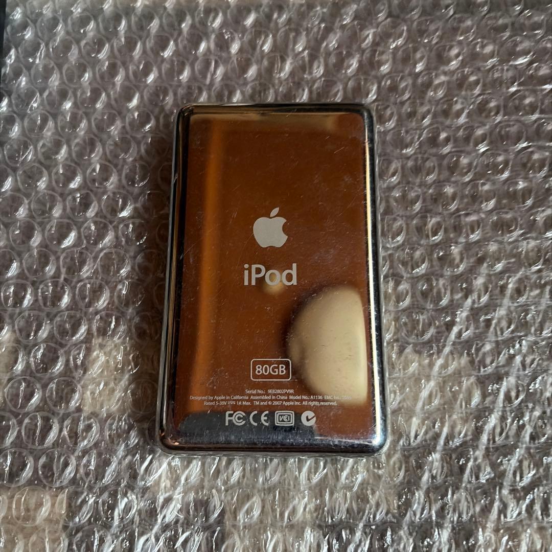 iPod 第5世代　80GB ブラック　箱付き　A1136
