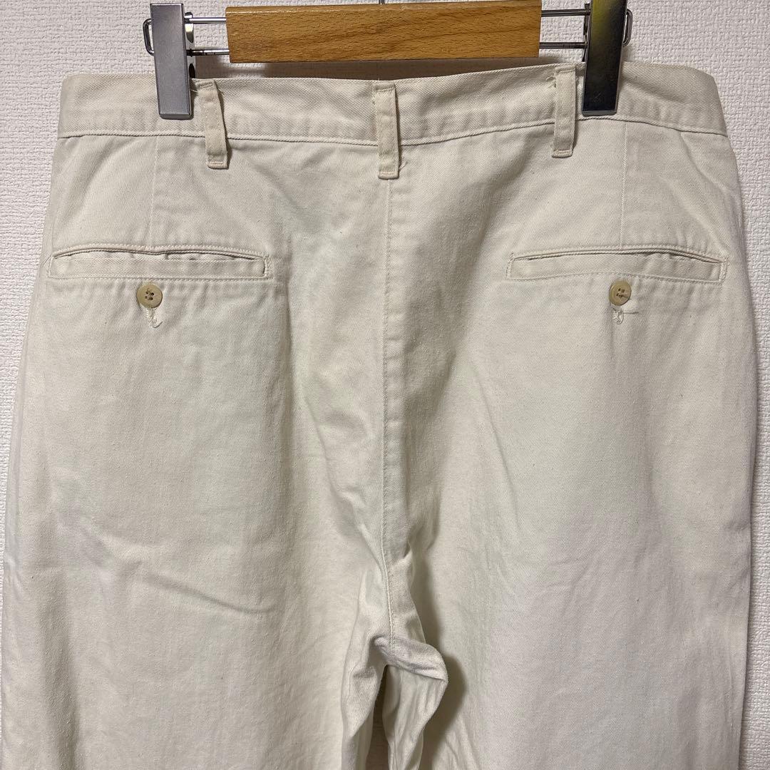 USA製 ラルフローレン ポロチノ 最初期モデル ベージュ ツータック