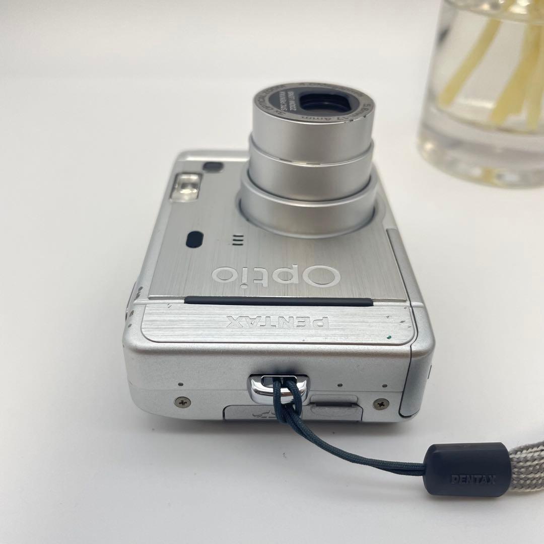 スマホ転送OK✨PENTAX Optio S40✨動作確認済 単三電池 可愛い♪