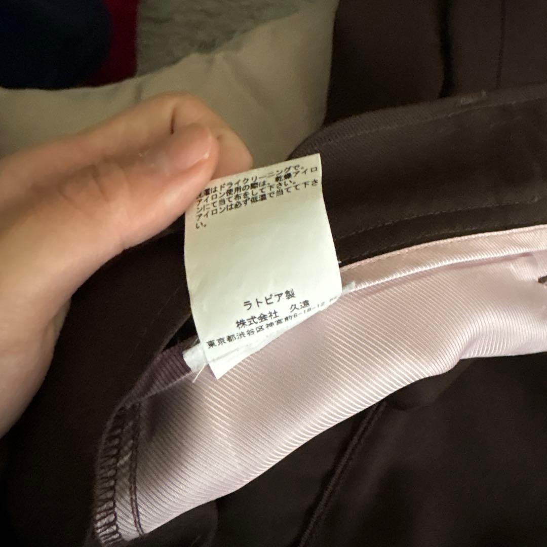 Séfr Jiro Trouser 25aw S ブラウン