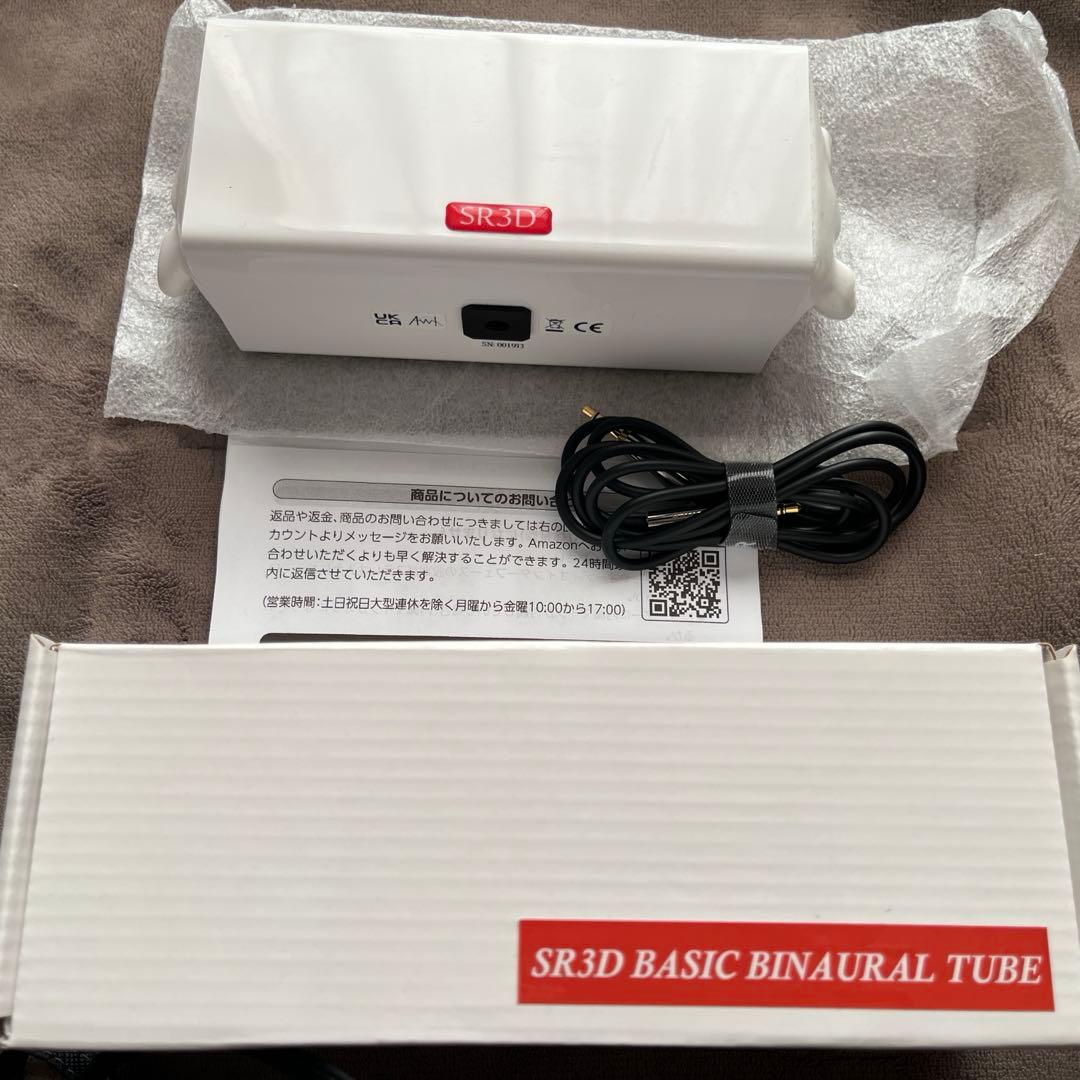 SR3D ASMRマイクバイノーラルマイクiPhone録音可能ミニステレオD21