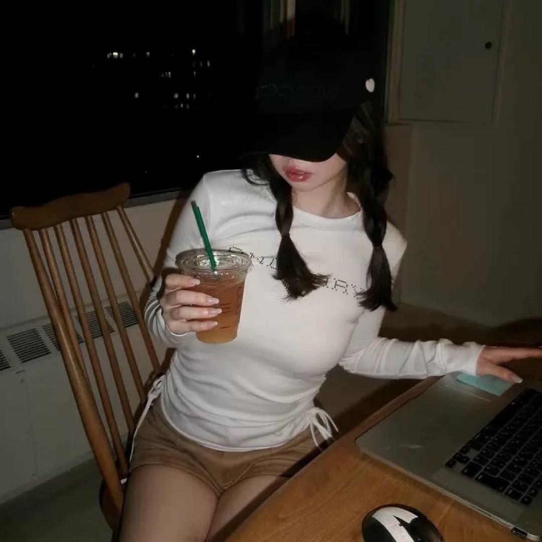 andmary Dot mary logo tops アンドマリー