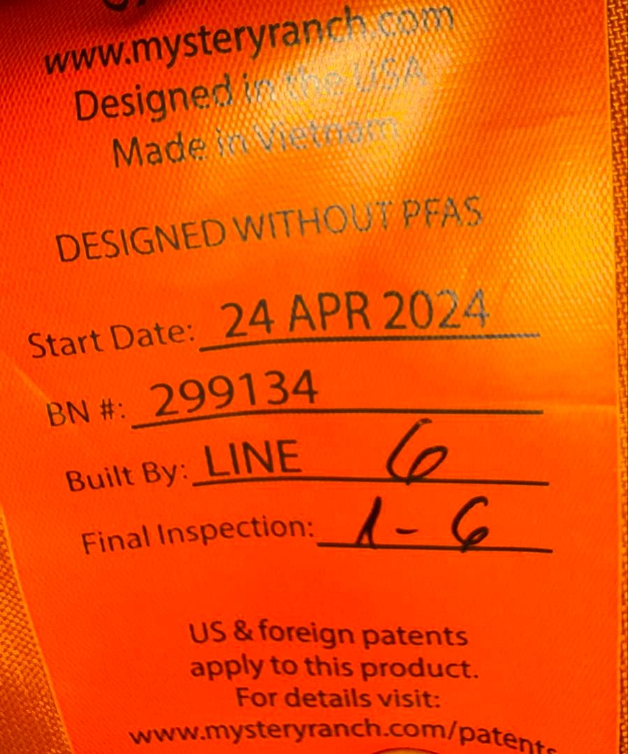 (新品)MYSTERY RANCH 3WAY 18