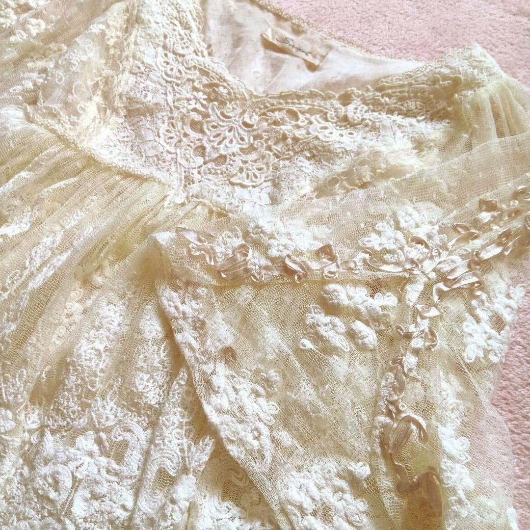 極希少　 スナイデル レース チュニック Y2K　森ガール フェアリーコア 平成