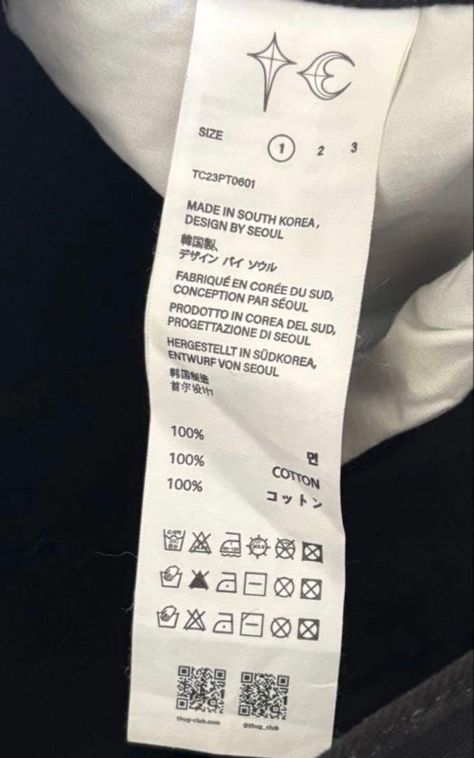 thugclub サグクラブ　カーゴパンツ