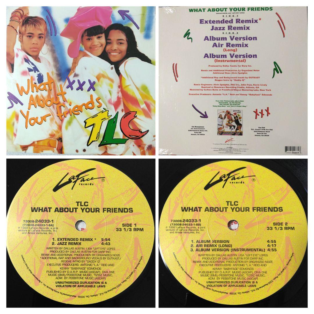 TLC レコード 9枚セット まとめ売り R&B 90s LP VINYL