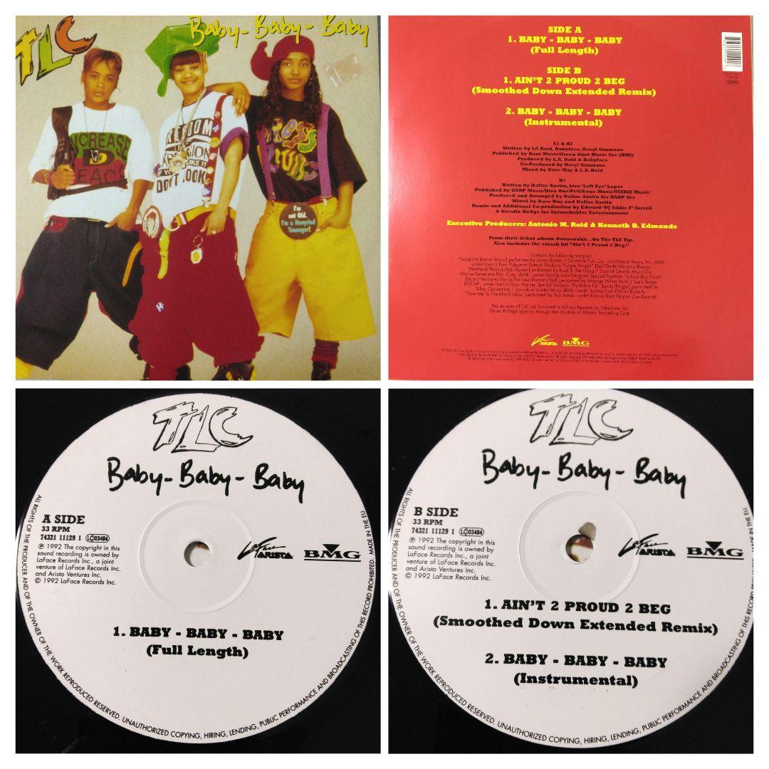 TLC レコード 9枚セット まとめ売り R&B 90s LP VINYL