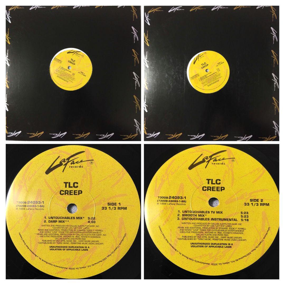 TLC レコード 9枚セット まとめ売り R&B 90s LP VINYL