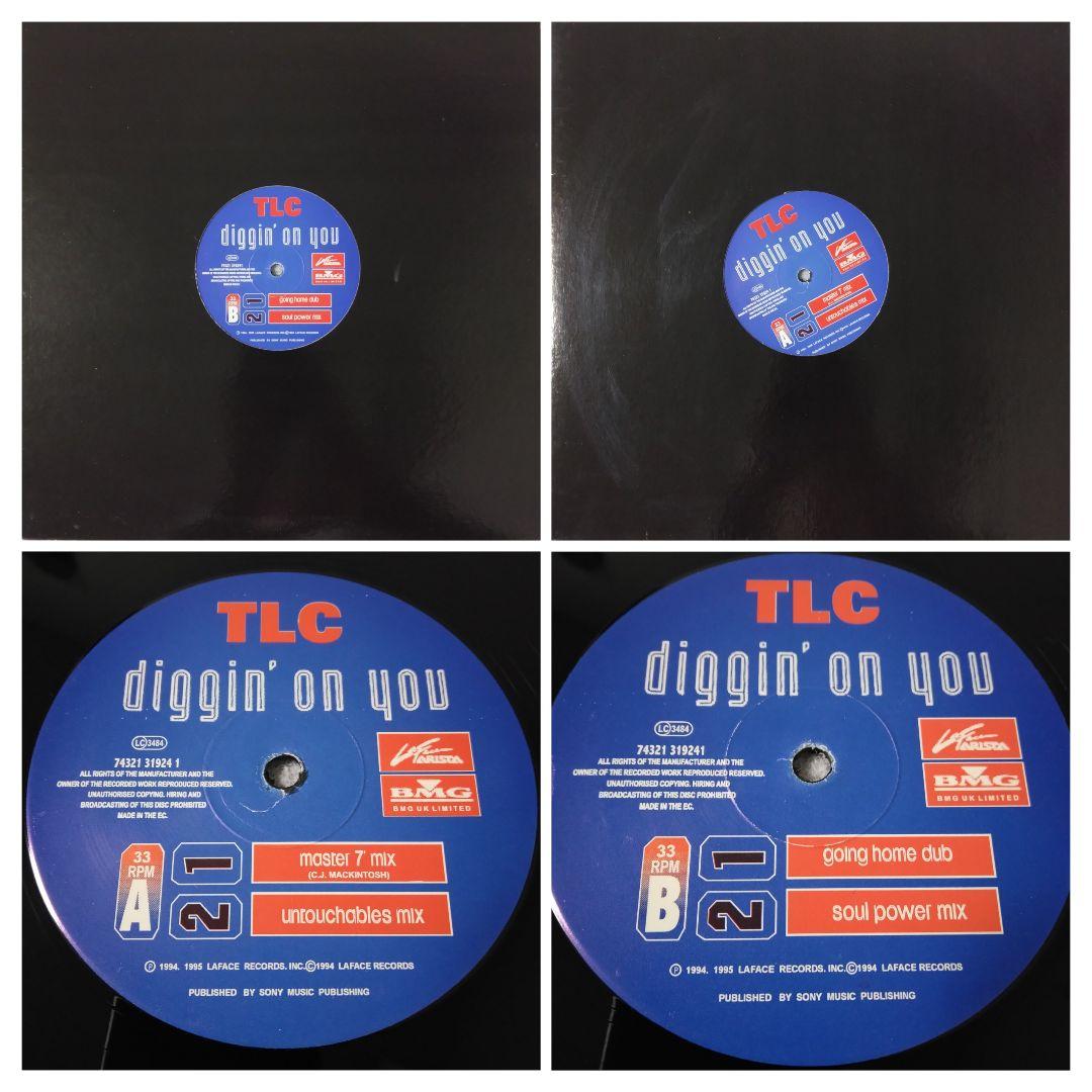 TLC レコード 9枚セット まとめ売り R&B 90s LP VINYL