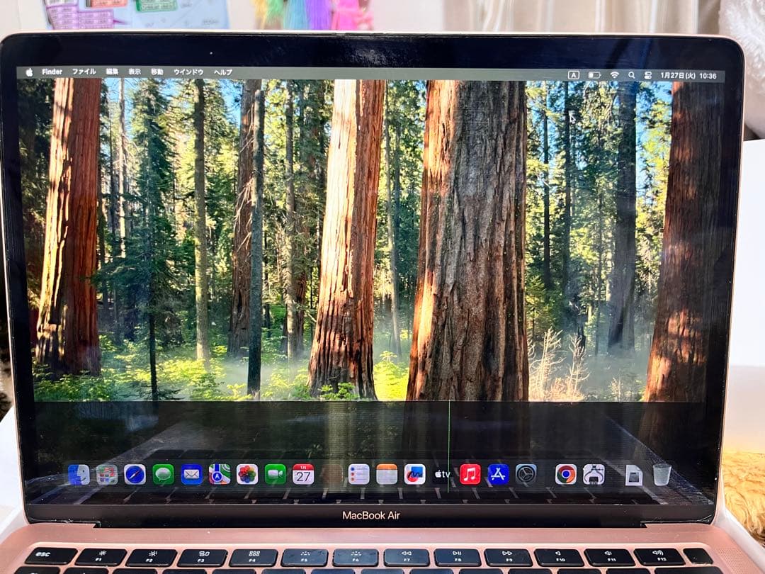 難ありMacBook Air 2020 intel 16GBメモリ 512SSD