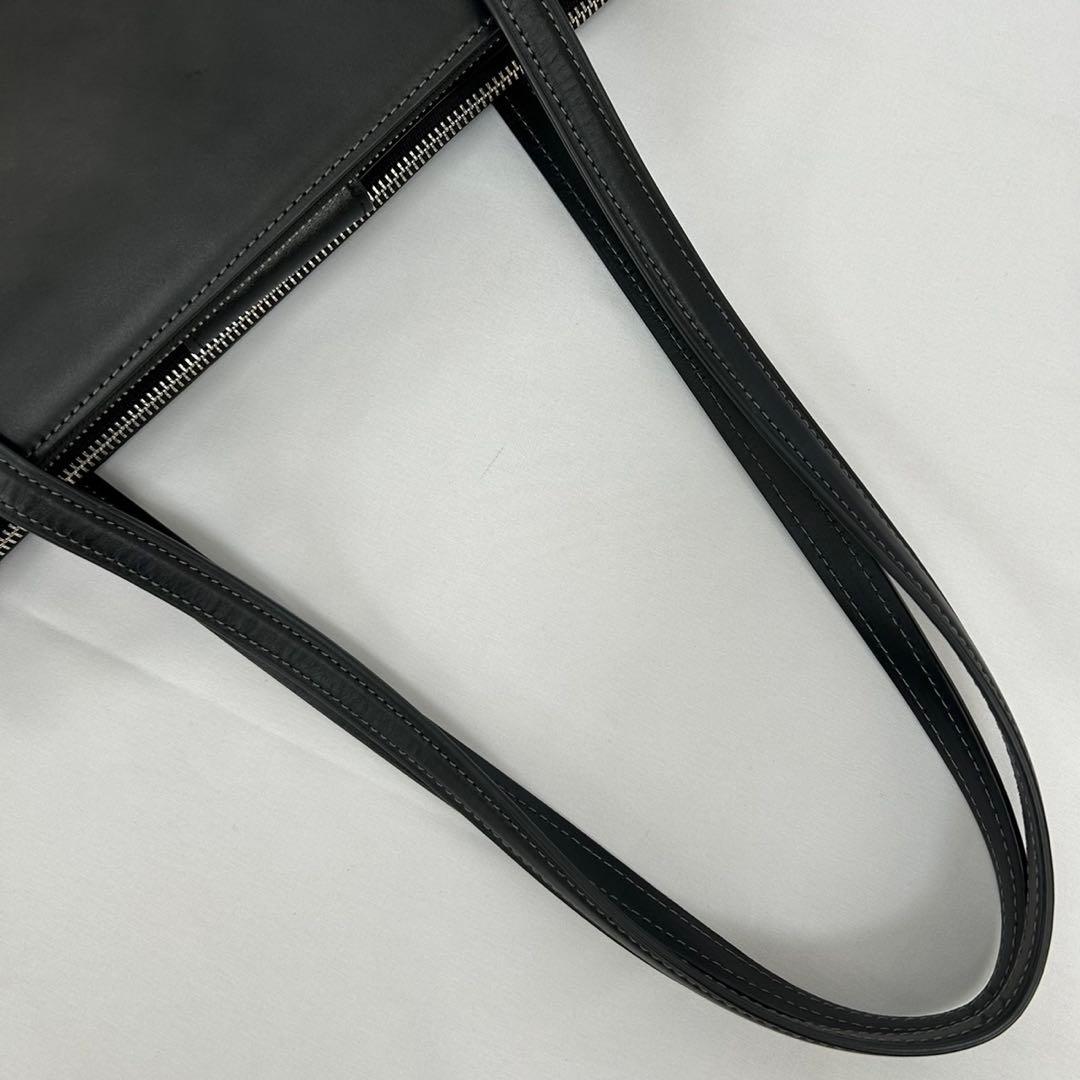 【極美品】コーチ CR096 ニーナ ビジネスバッグ レザー 本革 手提げ 黒