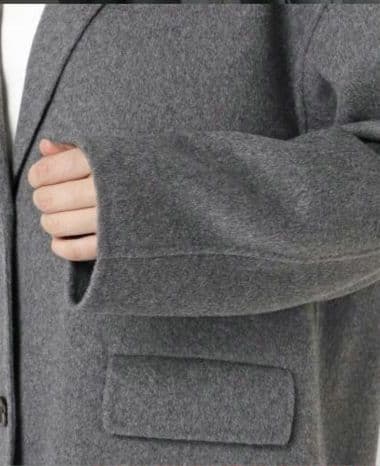 スピック＆スパン ウールミックスリバージャケット