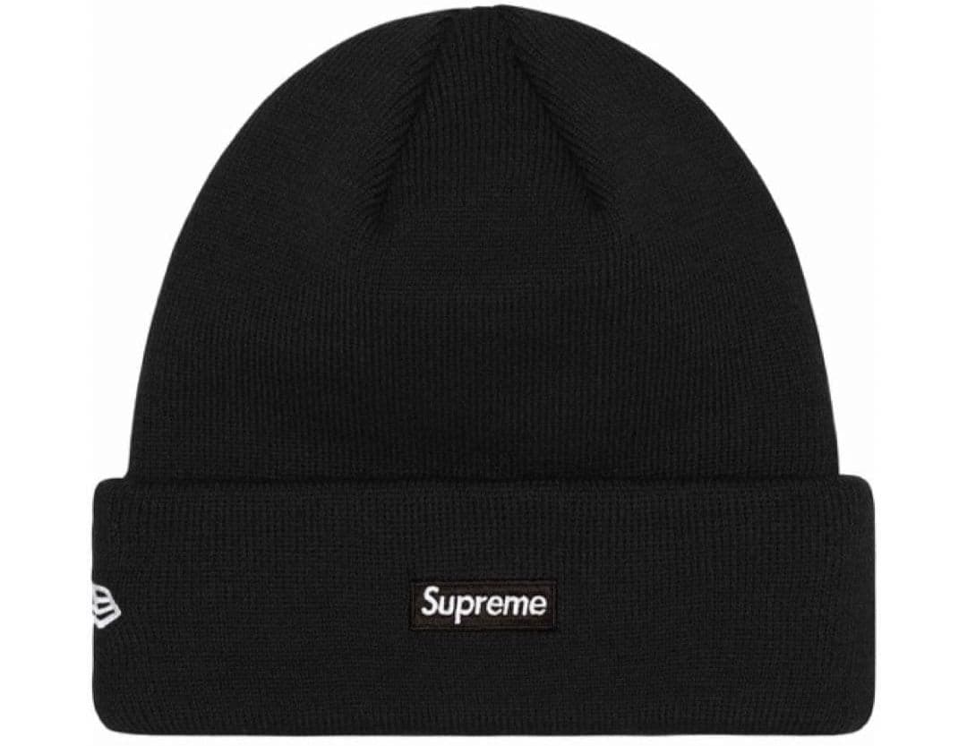 Supreme New Era $ Beanie（黒）