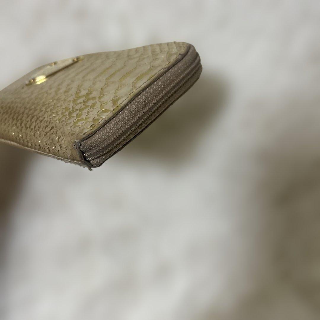 【極美品】ATAO リモパイソン　l字ファスナー　ゴールド　希少色