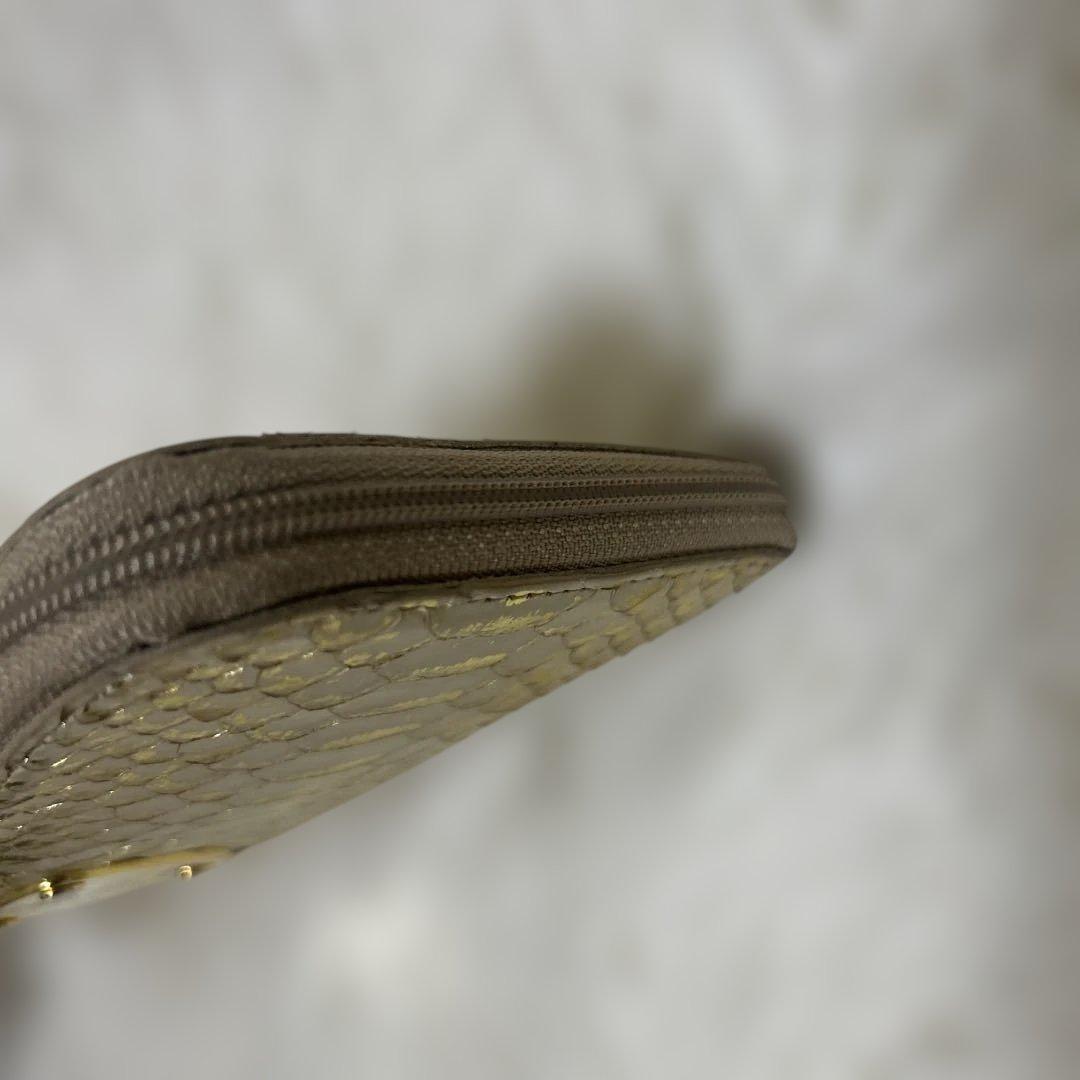 【極美品】ATAO リモパイソン　l字ファスナー　ゴールド　希少色