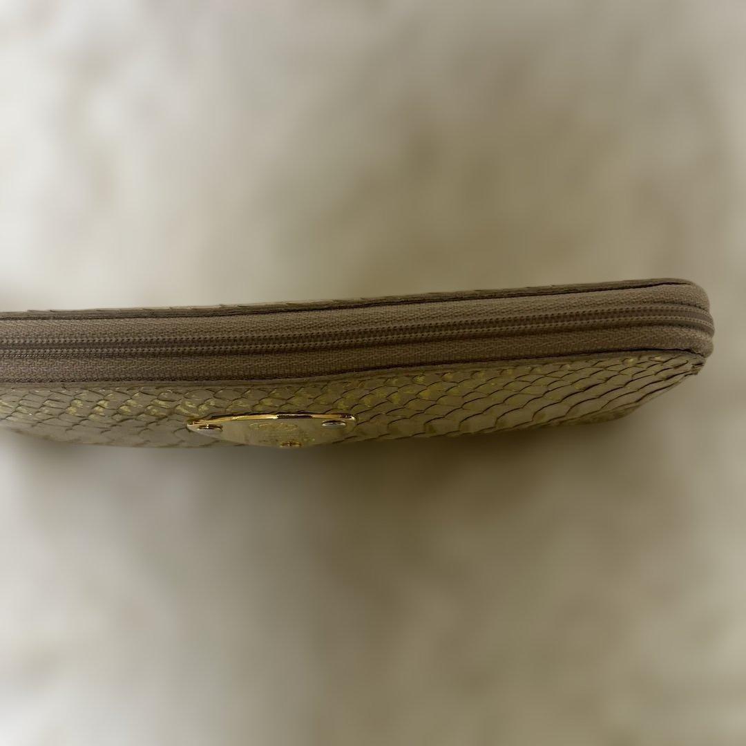 【極美品】ATAO リモパイソン　l字ファスナー　ゴールド　希少色