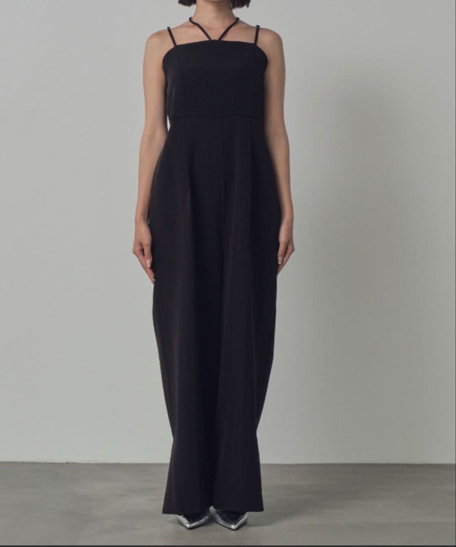 オケージョンドレス: オールインワン×デコラティブチュールトップス