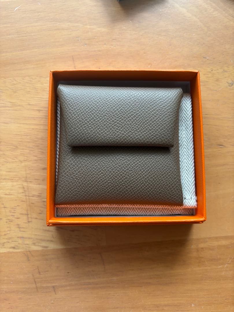 HERMES エルメス　バスティア　エトゥープ