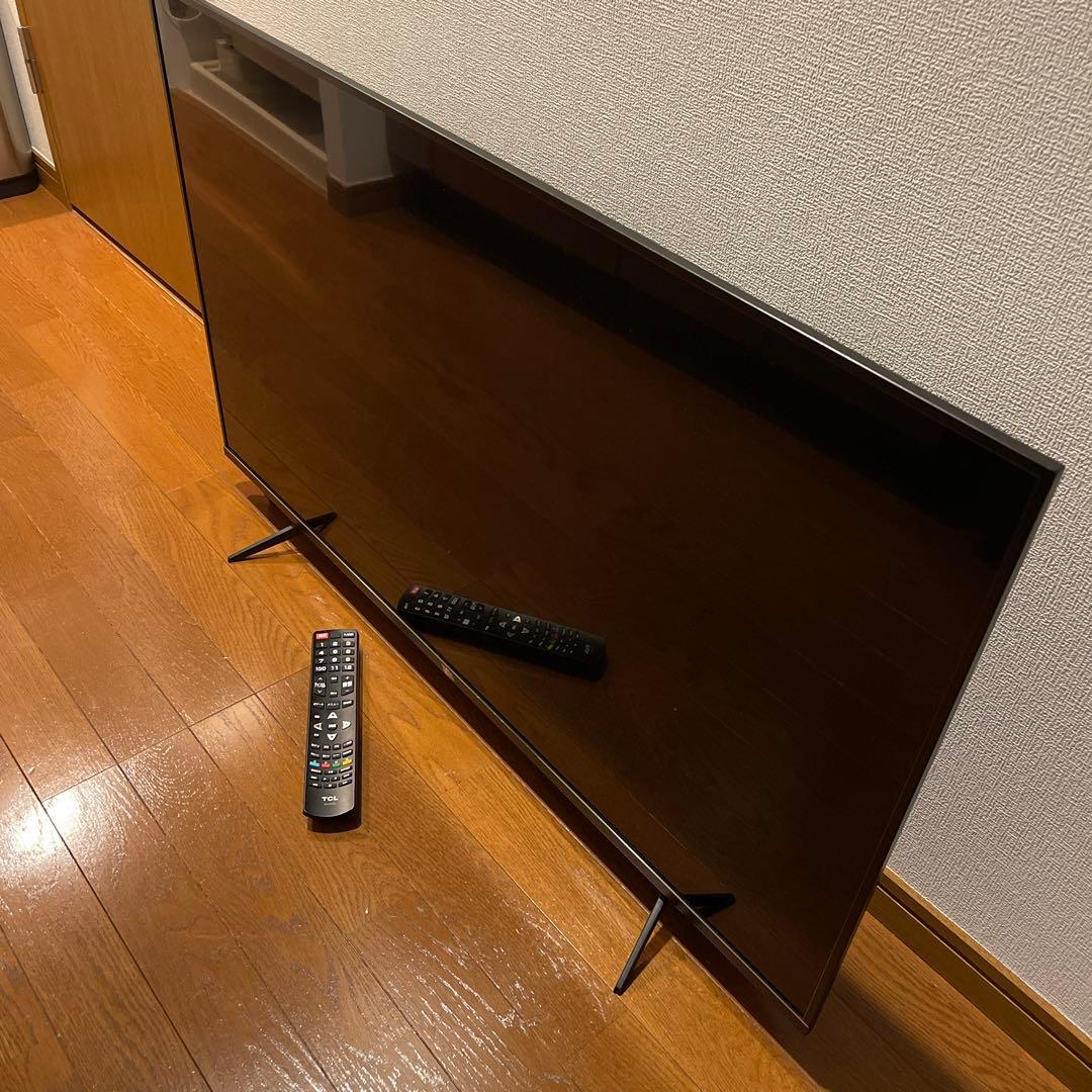 TCL 4K液晶テレビ 本体 リモコン付き