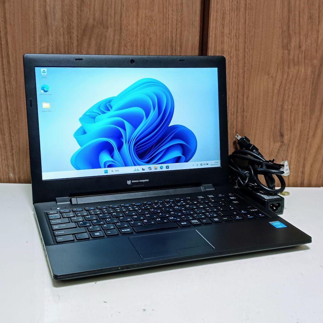 mouse Corei7 メモリ16GB 新品SSD512GB Webカメラ