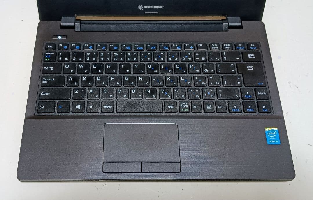mouse Corei7 メモリ16GB 新品SSD512GB Webカメラ