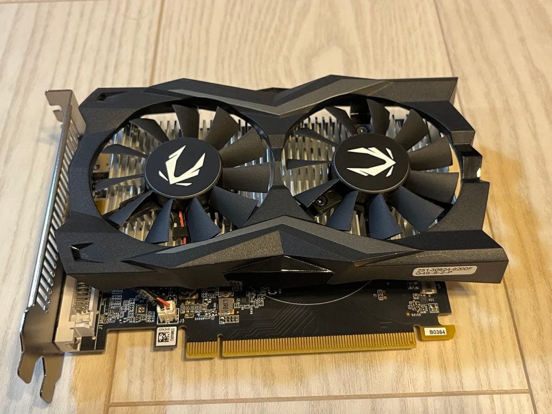 グラフィックボード・グラボ・ビデオカード ZOTAC GeForce GTX1650 4GB GDDR6