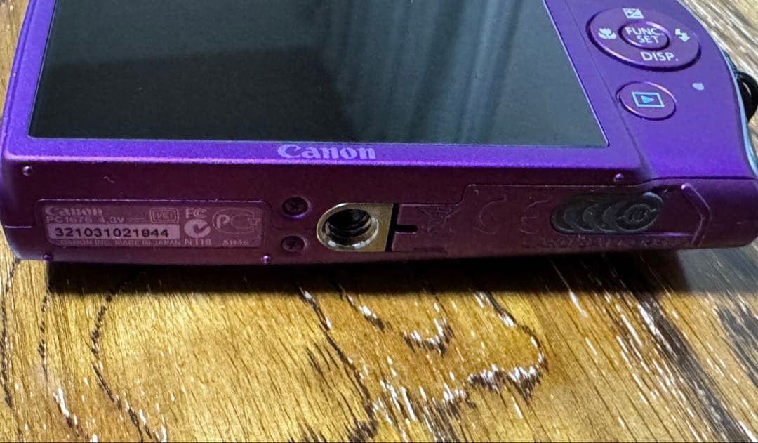 ジャンク品 Canon キャノン IXY 600F デジタルカメラ