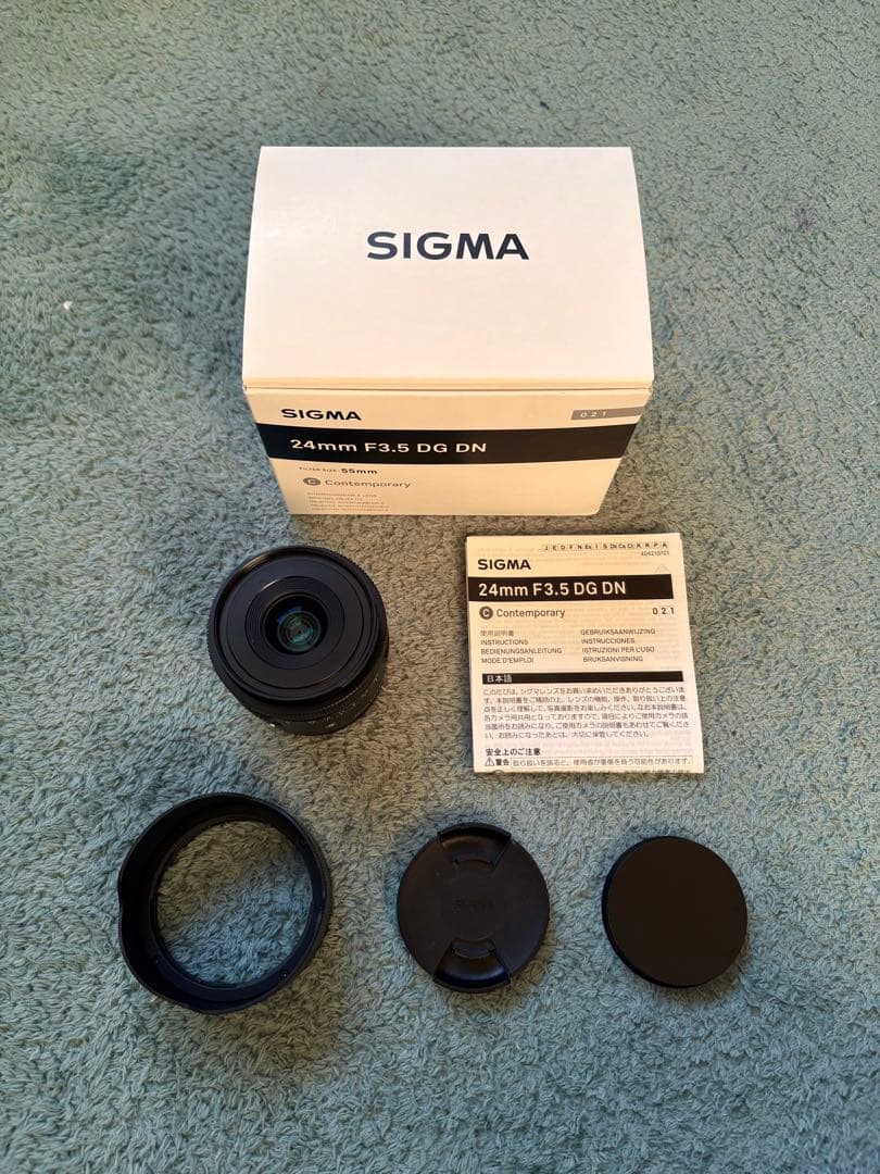 SIGMA 24mm F3.5 DG DN eマウント　sony