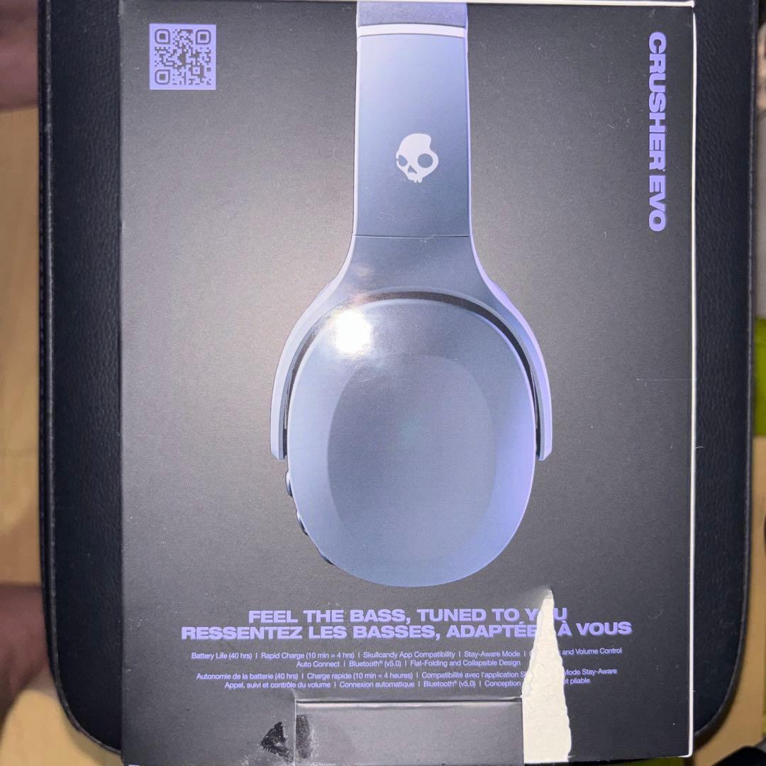 美品！ Skullcandy CRUSHER EVO ワイヤレスヘッドホン