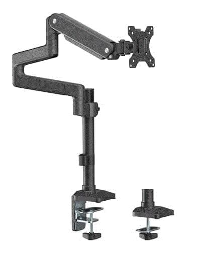 【良品】EastForce モニターアーム シングル ブラック