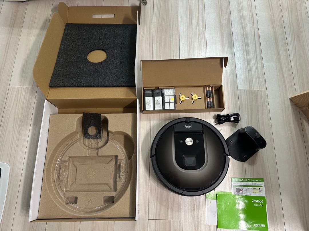 自動掃除機Roomba 980 付属品完備