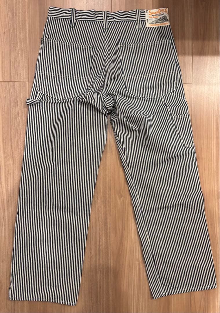 無*隊様 SUGAR CANE ストライプ ワークパンツ