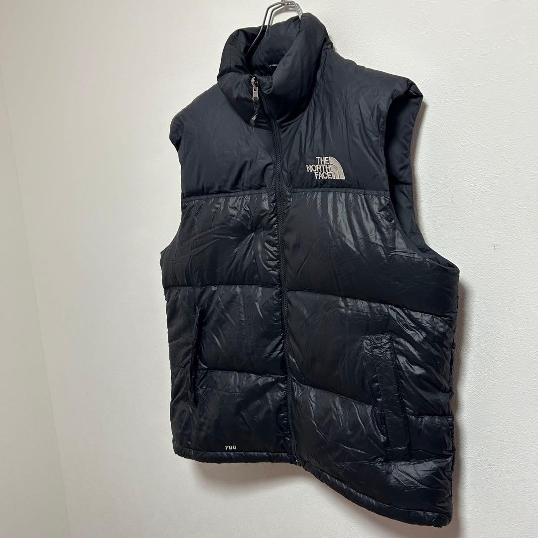 日本未入荷　海外限定　ノースフェイス　ヌプシダウンベスト　700FP 黒　XL
