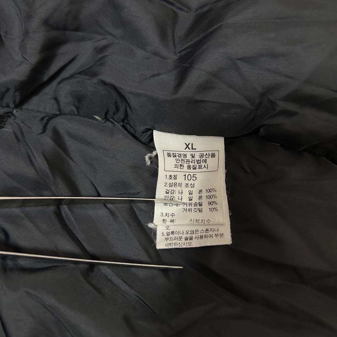 日本未入荷　海外限定　ノースフェイス　ヌプシダウンベスト　700FP 黒　XL