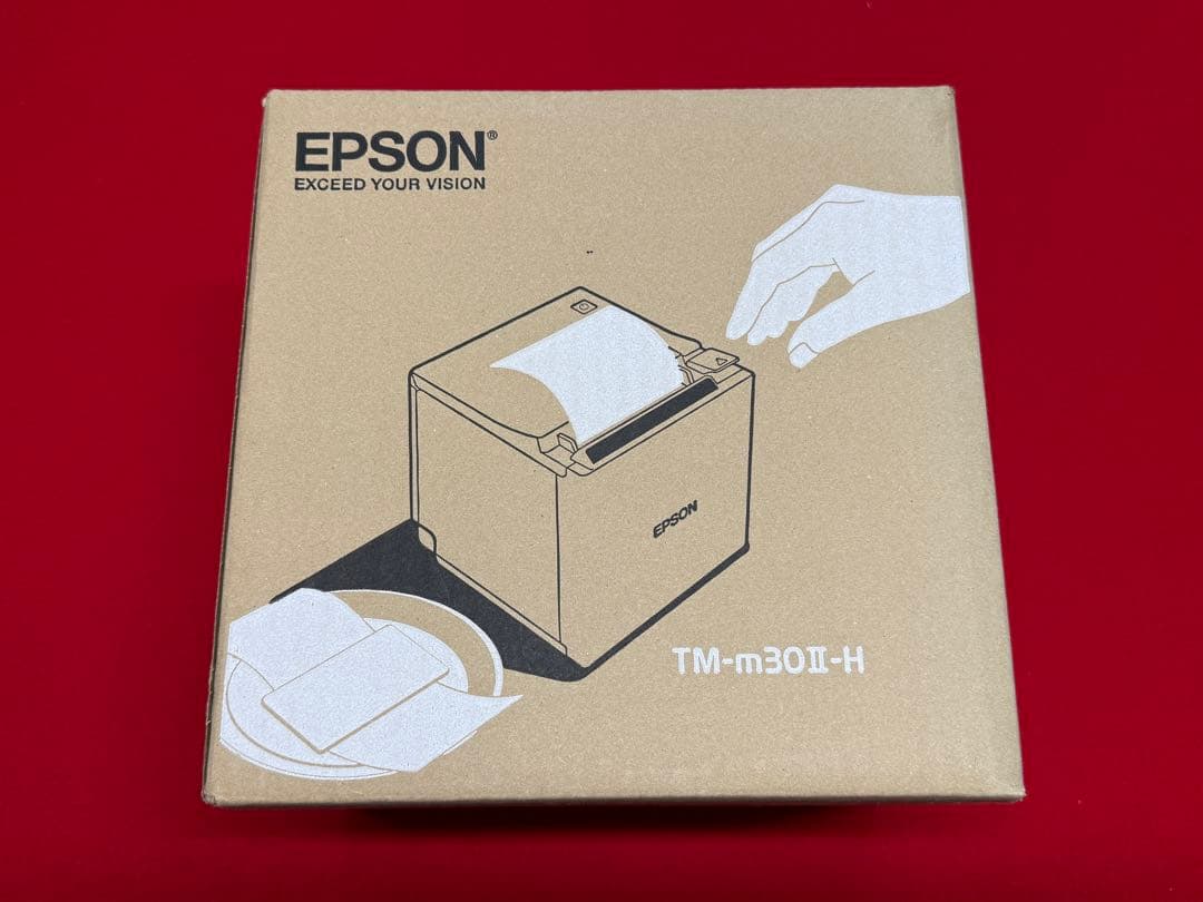 新品未使用品 EPSON TM-m30Ⅱ-H ブラック レシートプリンター ③