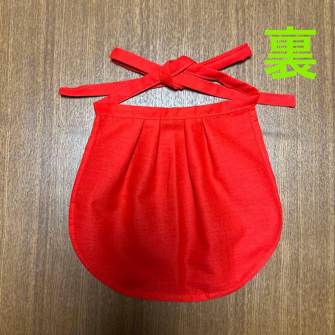 ピスタチオ　お地蔵さんの前掛け (フリルなし １枚仕立て) 27枚