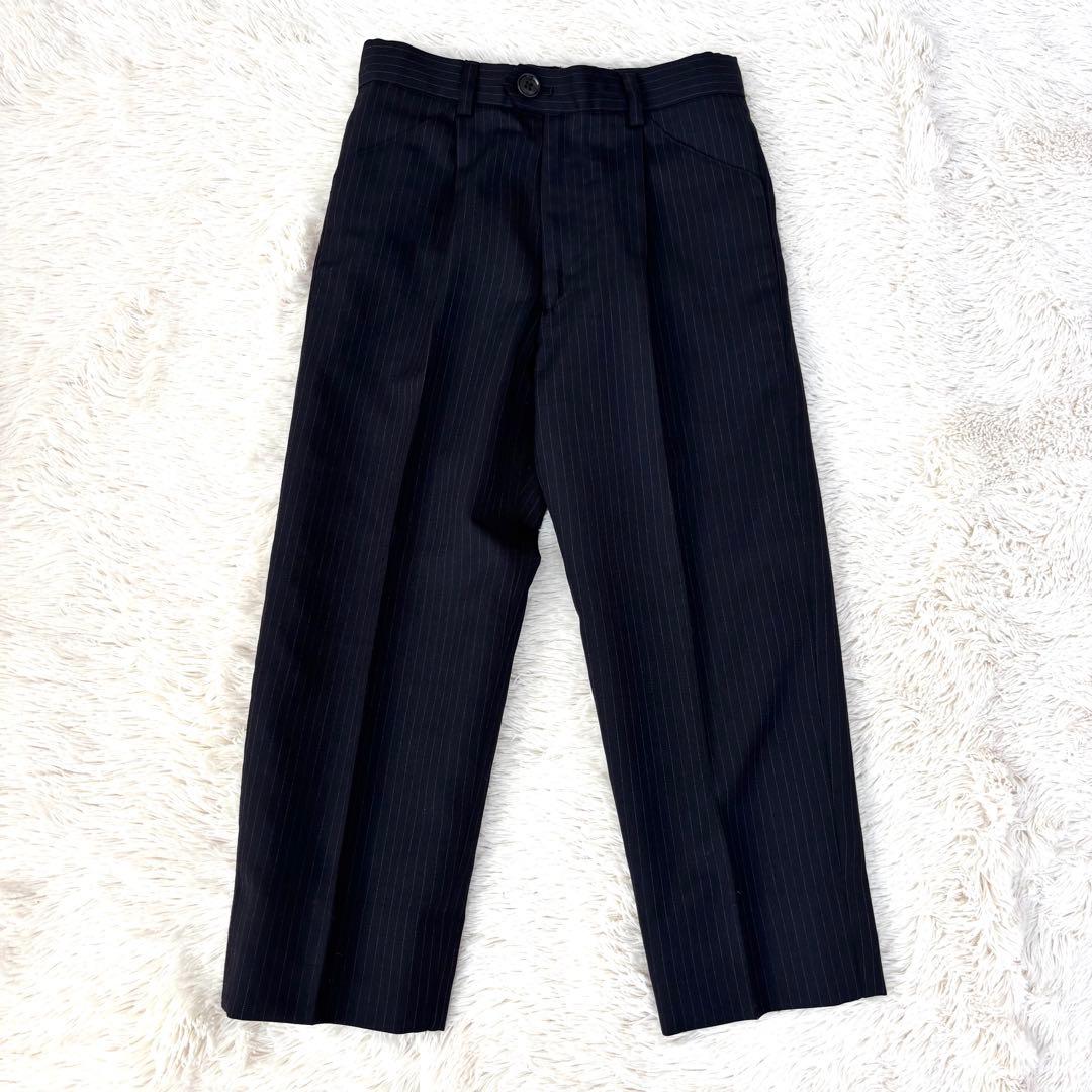 ポールスミス　スーツ　セットアップ ネイビー　ピンク　ストライプ　男の子　120