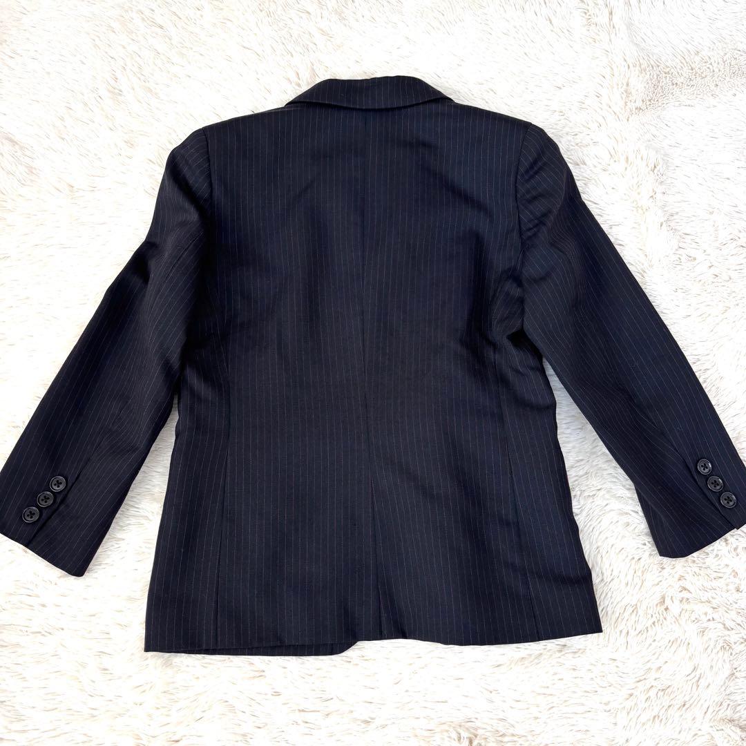 ポールスミス　スーツ　セットアップ ネイビー　ピンク　ストライプ　男の子　120