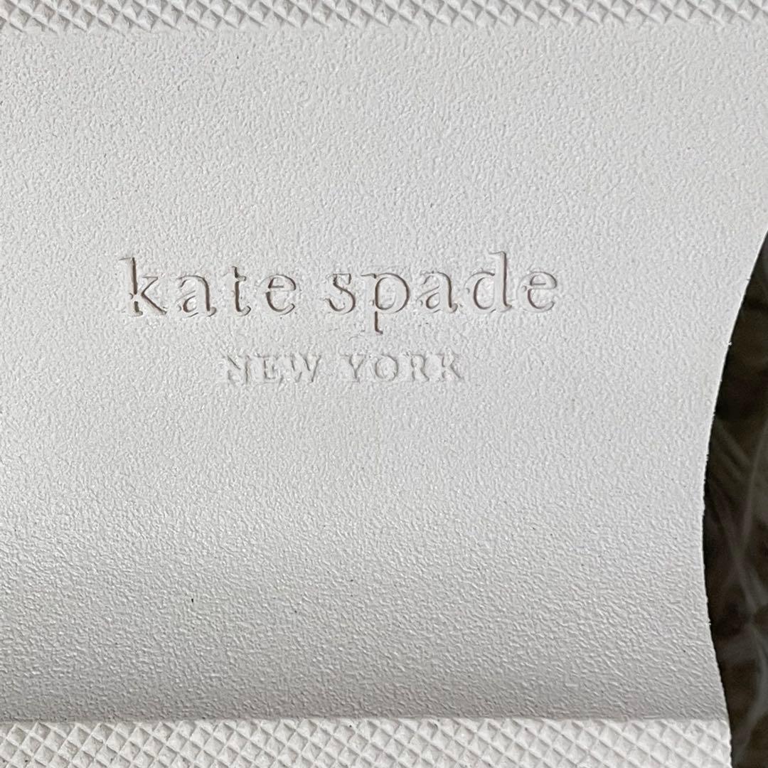 【未使用級】kate spade NEW YORK フリンジローファー 厚底