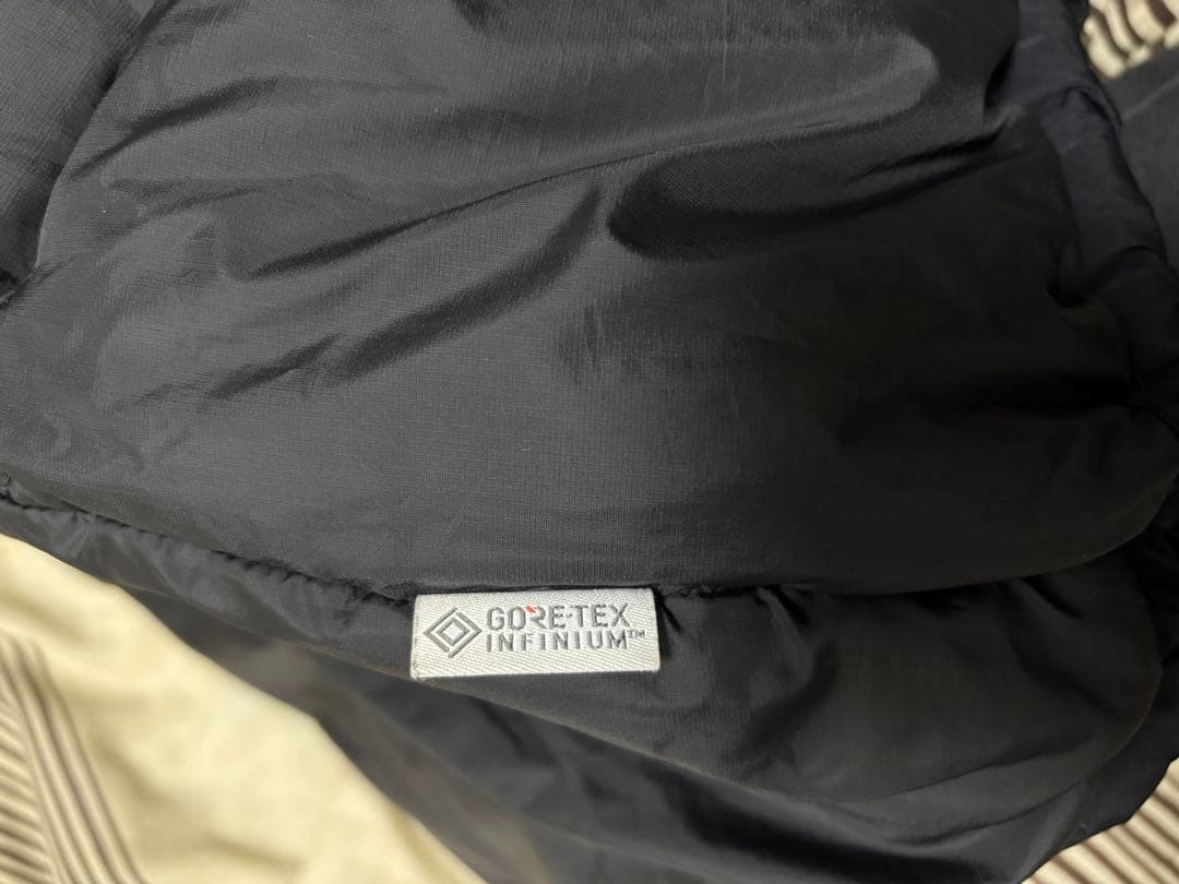 極美品GORE TEX THE NORTH FACE ブラックダウンジャケット