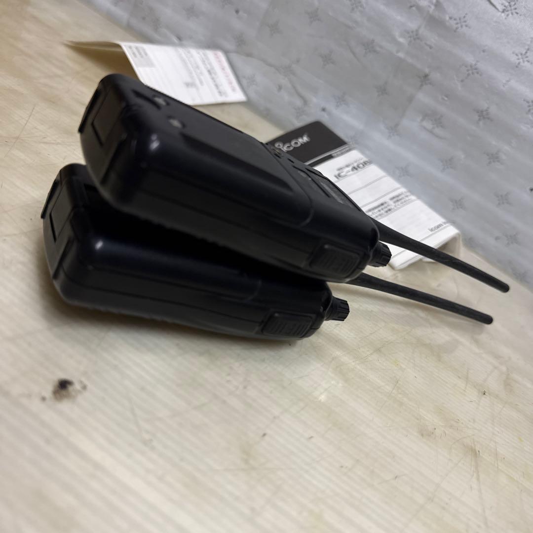 iCOM IC-4088 アイコム 特定小電力トランシーバ 2台