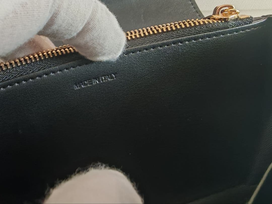 CELINE トリオンフ フラップ ロングウォレット長財布　美品