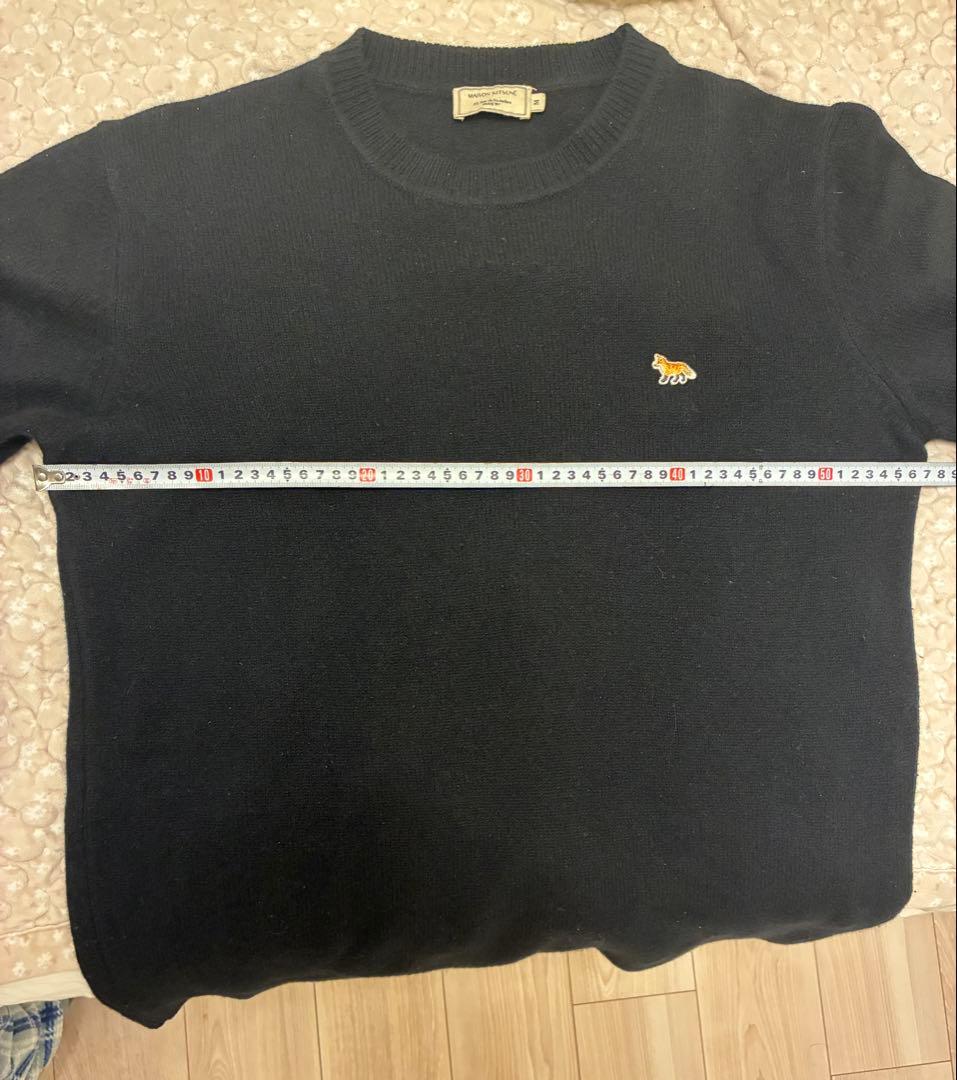 MAISON KITSUN（メゾンキツネ)ウール クルーネック ニットセーター