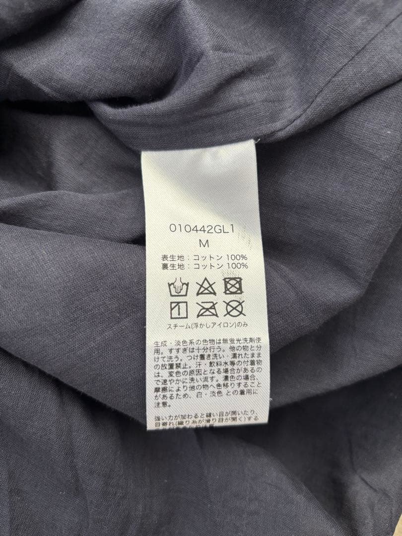 ヌキテパCOTTON DOBBY PRINT NECK GATHER DRESS