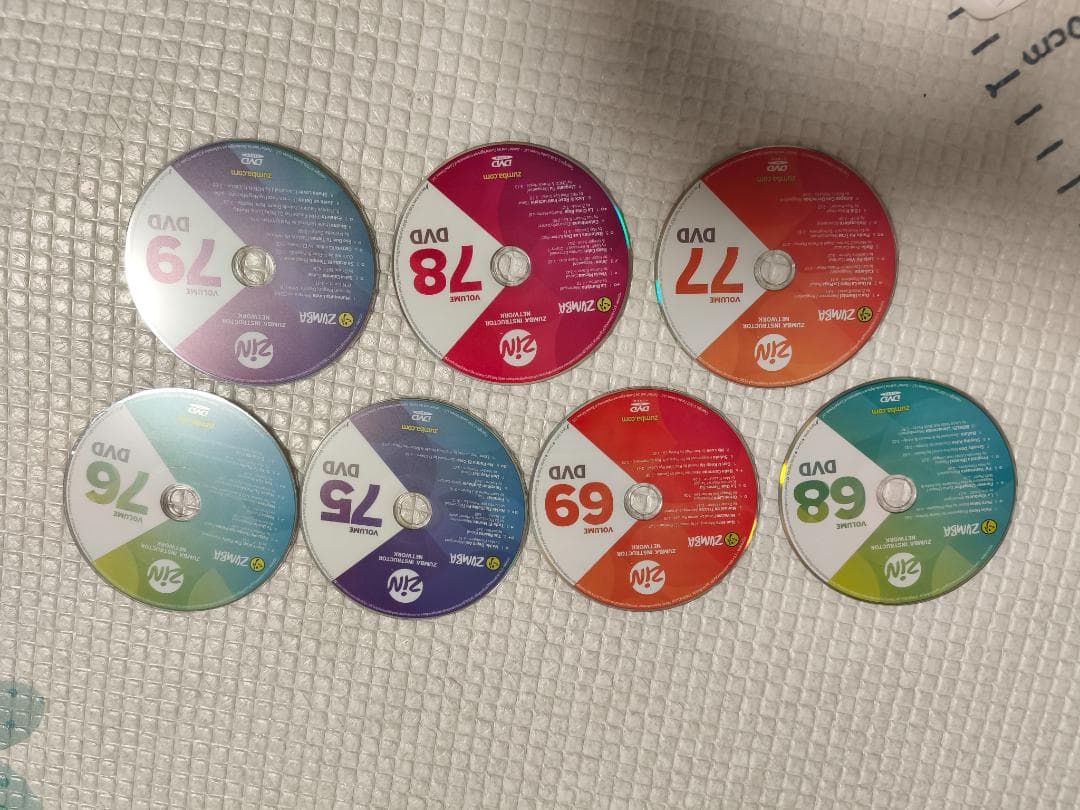 ZUMBA DVD セット販売 大量
